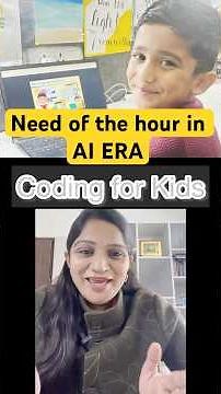 How Kids Can Start Coding #kidscoding || Become an AI Expert Early! 🤖 #shortsfeeds