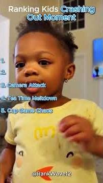 Top 5 Funniest Kids Crashing Out Moments | Hilarious Toddler Fails 2025
