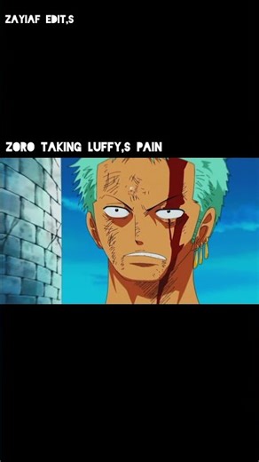 ZORO TAKING LUFFY,S PAIN...❤️‍🩹 SADDEST MOMENT,S IN ONE PIECE HISTORY ( ONE PIECE EPISODE 377)