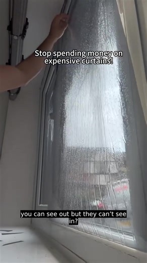 Wait... you can see out but they can’t see in? This window privacy film might be the easiest way to get instant privacy without blocking sunlight. Some people are using it for bedrooms, bathrooms, even offices. Honestly... it looks so clean and simple. Take a look... I dropped the link below. | Adepty Insider