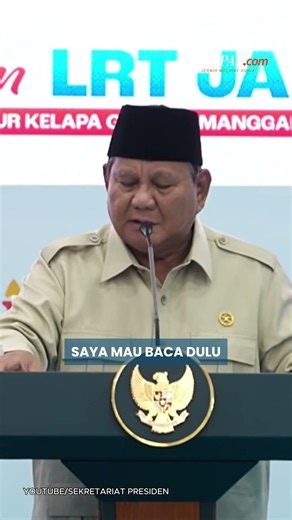 Prabowo’s Moment Testing the Kelapa Gading-Manggarai LRT: It’s Nice Riding the LRT