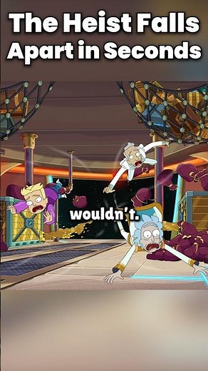 Rick and Morty's Heist Falls Apart in seconds 💰🔥 | Rick and Morty S08E05