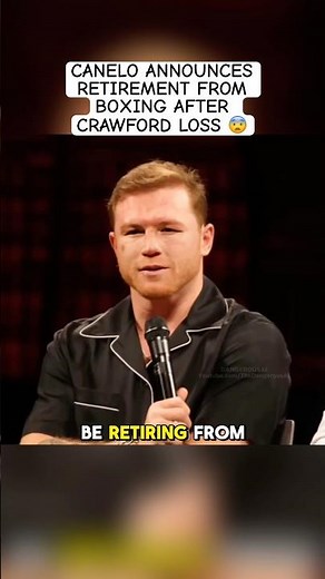 “I’m Retiring” - Canelo Post Fight Interview Press Conference - Crawford vs Canelo
