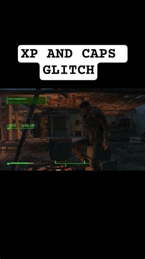 Fallout 4 caps and xp glitch #witnessplays #gaming #gamer #fallout4