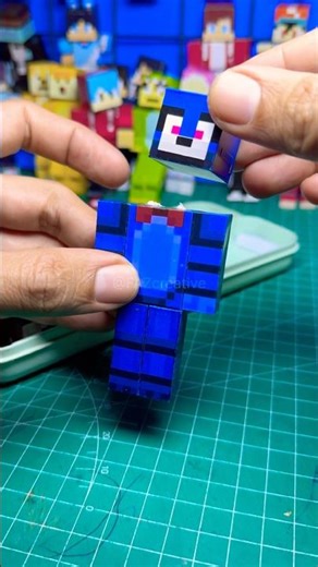 JudeLow Minecraft character papercraft #shorts