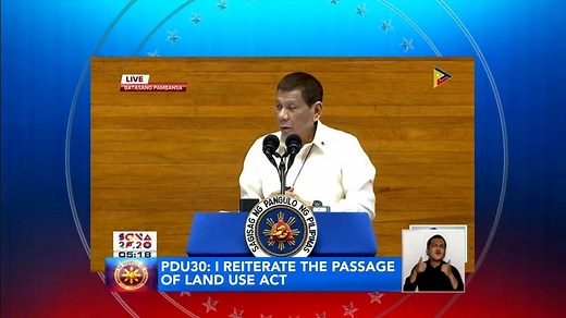 5.1K views · 245 reactions | President Duterte talks about the rehabilitation of Boracay Island. He also mentioned possible creation of the Boracay Island Authority. #SONA2020 Panoorin ang ikalimang State of the Nation Address (SONA 2020) ni Pangulong Duterte via livestream: YouTube: https://bit.ly/32WpUg9 Facebook: https://bit.ly/3fba0Bj GMA News Online: https://bit.ly/33avTOP | GMA News | Facebook