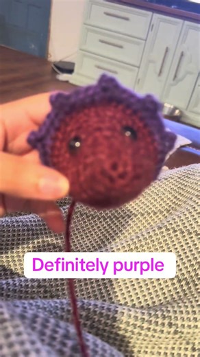 Yarn scrap projects are so satisfying!#triceratops #yarnstash #crochet #amigurumi #plushies