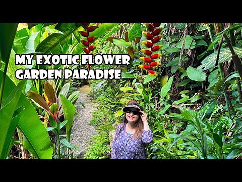 Seychelles' Stunning Exotic Flower Garden Tour | Kot Man Ya