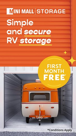  Get your 1st month FREE on select vehicle storage units. Reserve online today!  | Mini Mall Storage | Facebook