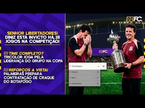 CORINTHIANS ENCAMINHADO NA LIBERTA; PALMEIRAS NO MERCADO DA BOLA; SÃO PAULO JOGA HOJE - QUEBRADA FC