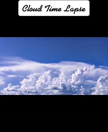 Incredible Time-lapse of Moving Clouds