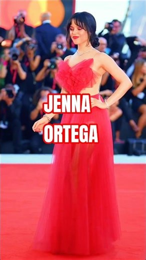 Jenna Ortega’s GLASS Dress Story #jenna #jennaortegawednesday