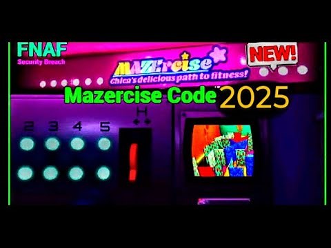Mazercise Code *2025* | FNAF Security Breach *NEW*
