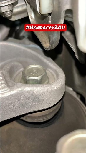 How to check the motor mount on my 2007-2011 HONDA CRV