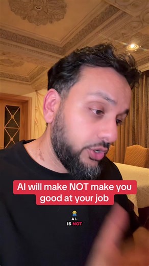 It will make you better, but definitely not good #fyp #ai #Consulting