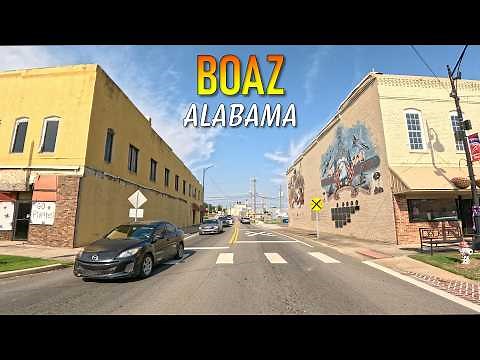 Boaz Alabama Driving Through