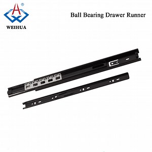 [Hot Item] 3 Fold Full Extension Telescopic Drawer Slide Channel for Cabinet Drawer