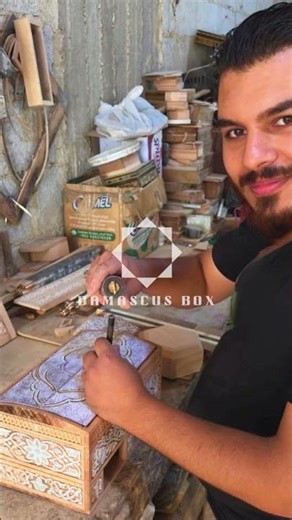 Mohammad Tarek Al Dahh — Master of Damascene Mosaic Craftsmanship
