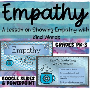Empathy Classroom Lesson Using Warm Words