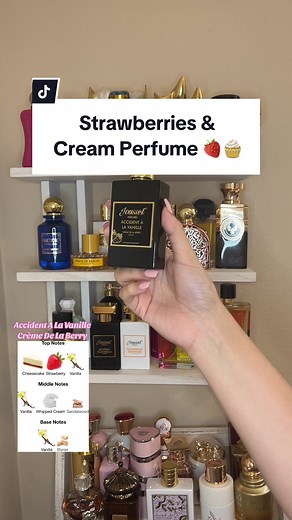 One of the best berry perfumes I’ve tried 🍓🧁🍭🥛if you wanna smell like an actual snack, you need this! I got this at @Luckyscent you can use code CALI10 for 10% off. I don’t make commission, it’s just to help you save $$ #accidentalavanillecremedelaberry #joussetparfums #gourmandperfume #vanillaperfume #nicheperfume #strawberryperfume #strawberrypoundcake