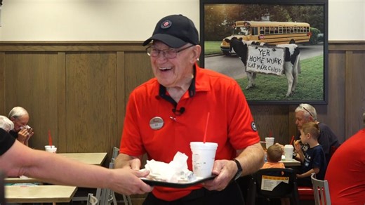 'I just love working here': Meet the 86-year-old serving smiles at Chick-fil-A in Findlay