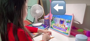 Watch desk fan, easy to use on Amazon Live