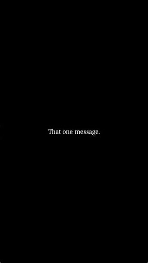 The last message before they left.