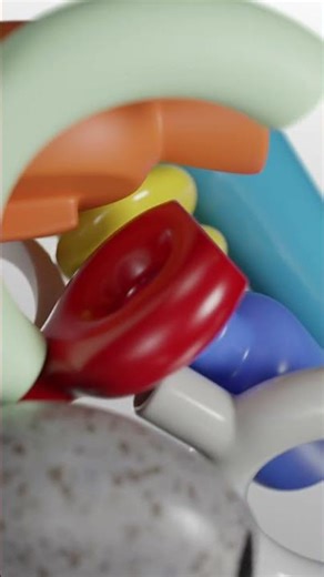 Cool Vases Collisions in Blender 3D Using Rigid Body