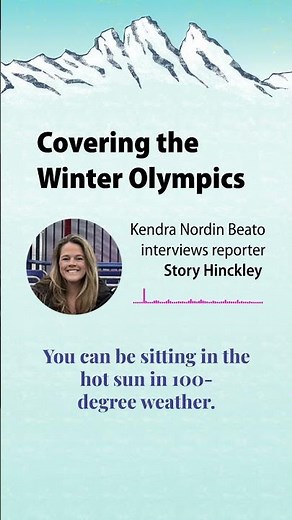 Covering the Winter Olympics #olympics #WinterGames #milan