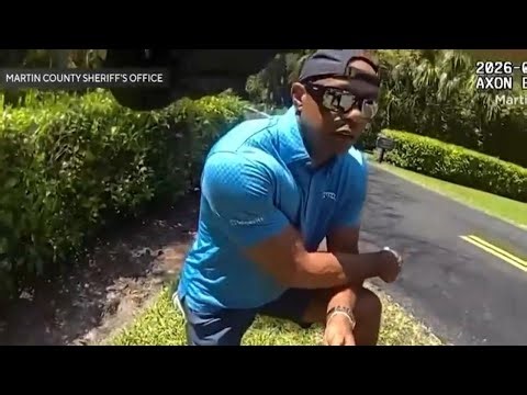 New police body camera footage of Tiger Woods' rollover crash aftermath