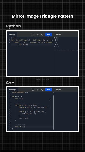 Which one is better? Python or C++ 😏 #python #c++ #coding #programming #shorts