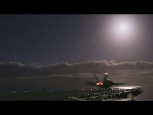 Stunning NIGHT FLIGHT DECK OPERATIONS aboard the U.S. Navy’s NEWEST, BIGGEST and BEST SUPERCARRIER!