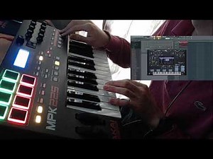 LOOP RECORDING IN FL STUDIO [WITH AKAI MPK 225 MIDI KEYBOARD] !
