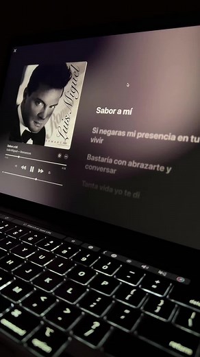 Sabor A Mi • Follow for More! #lyrics #song #luismiguel | Sabor A Mí Song By Luis Miguel