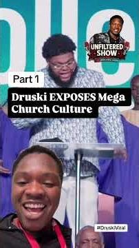 Druski EXPOSES Mega Church Culture — You Won’t Believe What People Think!