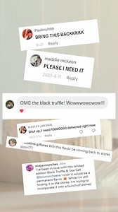 You asked, and we listened: Boursin Black Truffle and Sea Salt Cheese is BACK! And FOR GOOD this time! 😌 | Boursin Cheese