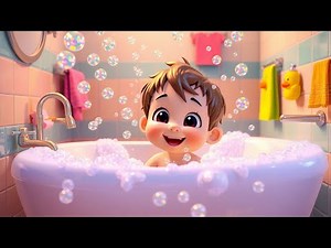 Aliens in My Bathtub | A Silly Bubble Rhyme for Kids | Fun Bath Time Song