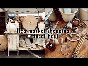 flea market shopping + decor haul | XO, MaCenna Vlogs