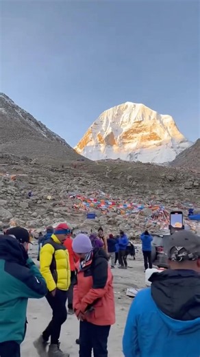 Mount Kailash North Face 🌹 Kailash Mansarovar Yatra 🔱 #kailashmansarovaryatra #fypシ #yotubeshorts