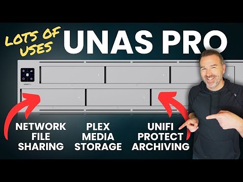 UNAS Pro - File Sharing, Camera Archiving and Plex Media Storage