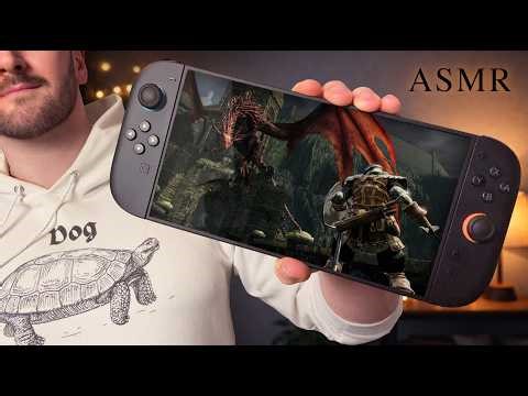 ASMR 🪦 Dark Souls No Death challenge 🎮 Whispered, Music & Controller Button Clicks