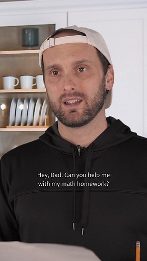Dad's Hilarious Math Homework Struggles