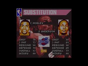 NBA Jam 2001 (Game Boy Color)- Kings vs. Rockets 1/2