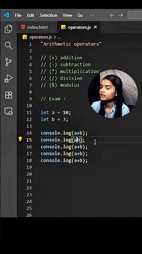 30 Seconds = Full JavaScript Arithmetic Operators 😱🔥