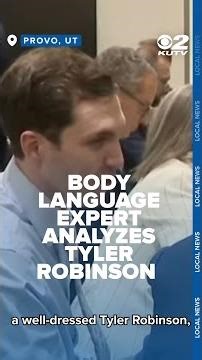 Body language expert analyzes Tyler Robinson during first in-person court appearance