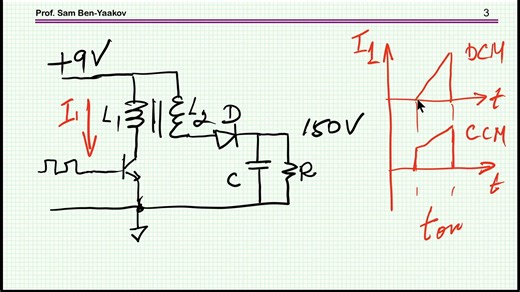 Analysis of a peculiar Flyback converter