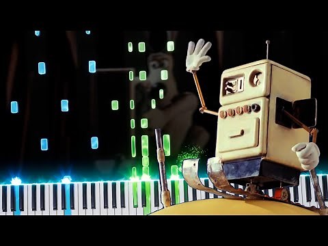 Wallace & Gromit: A Grand Day Out - FULL SCORE: Piano Tutorial