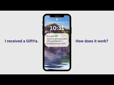 Did You Receive a #GiftYa? Here is How to Use It