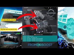 WARZONE 4 AIM ASSIST AND ANTI RECOIL DS4WINDOWS✅