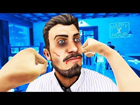 VR Bar Brawl! - Drunkn Bar Fight Gameplay - HTC Vive Pro VR